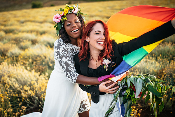 Inspired by PRIDE:  Adding an LGBTQ+ Theme to Your Wedding Celebration