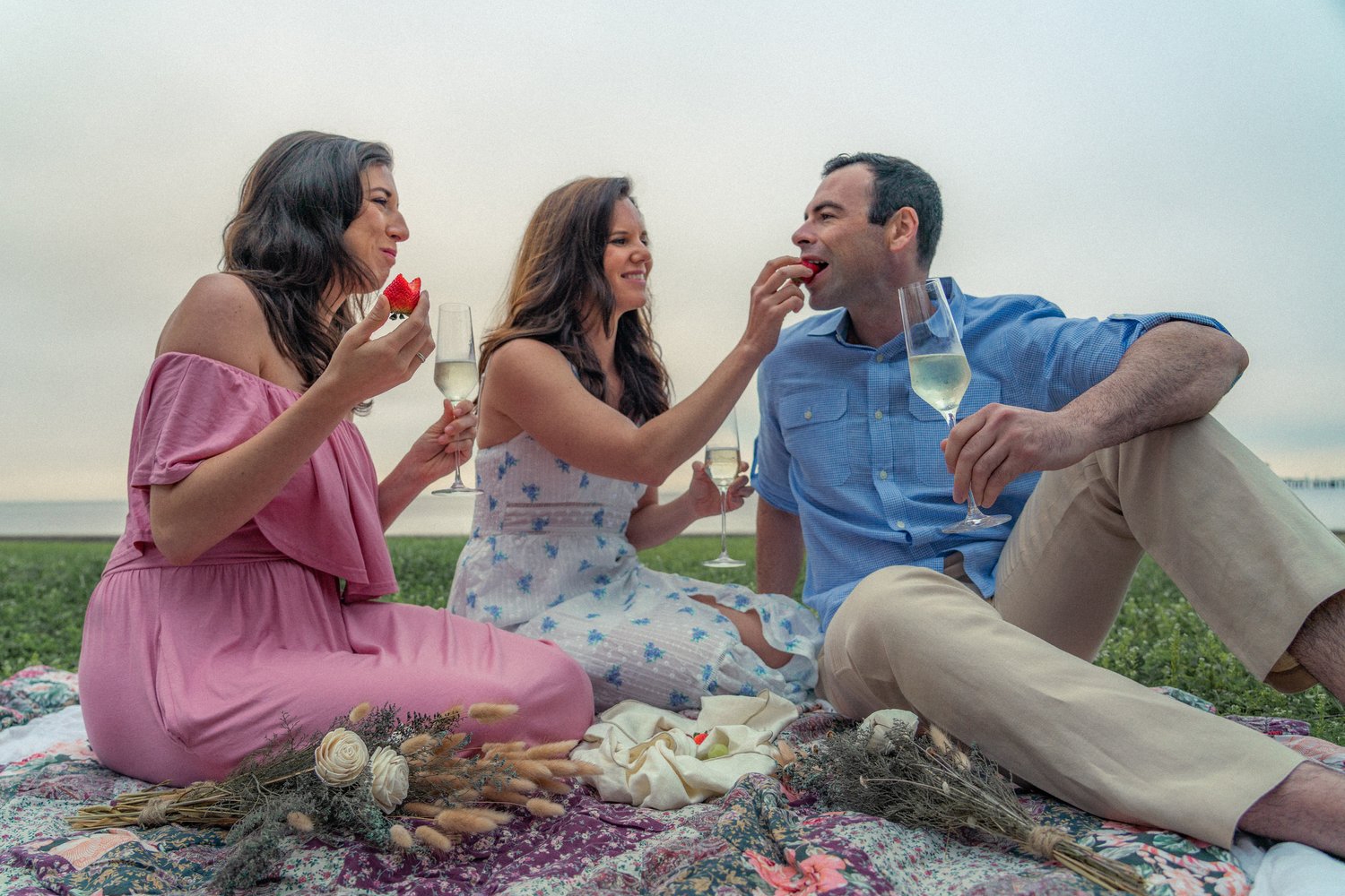 Throuple Posing Ideas